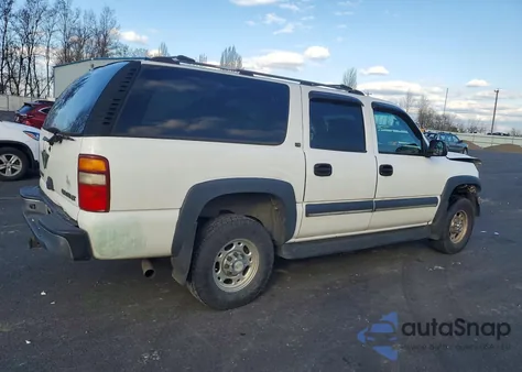 2002 Chevrolet Suburban K2500 z USA, uszkodzony, nr VIN 3GNGK26U52G209223